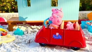 Peppa Pig the Beach - Peppa Toys pretend play