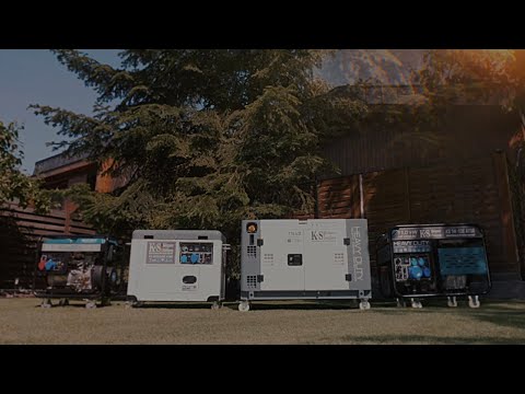 Дизельний генератор 7 кВт KONNER SOHNEN KS 9100 HDE-1/3 ATSR 230/400В (EURO V), видео 1