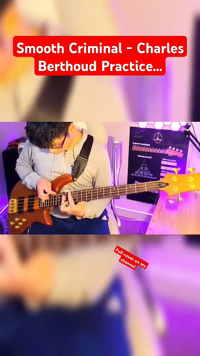 Smooth Criminal - Charles Berthoud Practice... #basscover #shorts #michaeljackson