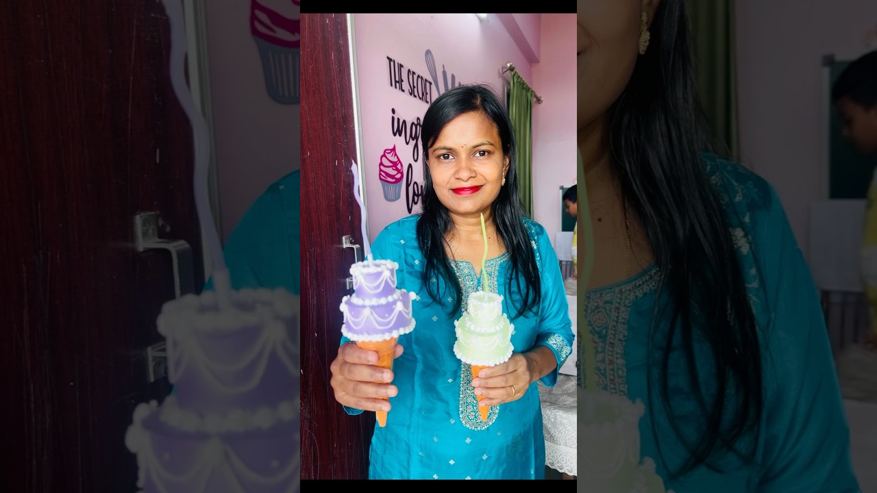 Trending Icecream cone cake|How to make cone cake |Reetu’s cake 