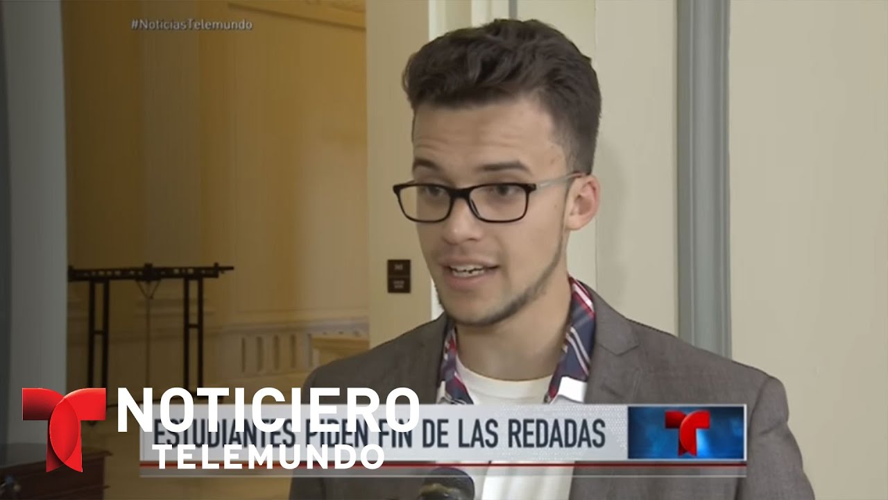 Activistas y estudiantes en el Capitolio contra redadas | Noticiero | Noticias Telemundo