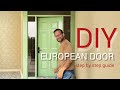 Ep03: DIY English Door Step by Step Guide.