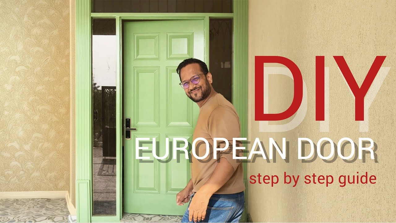 Ep03: DIY English Door Step by Step Guide.