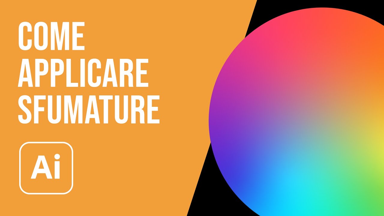 Creare e applicare sfumature in Illustrator