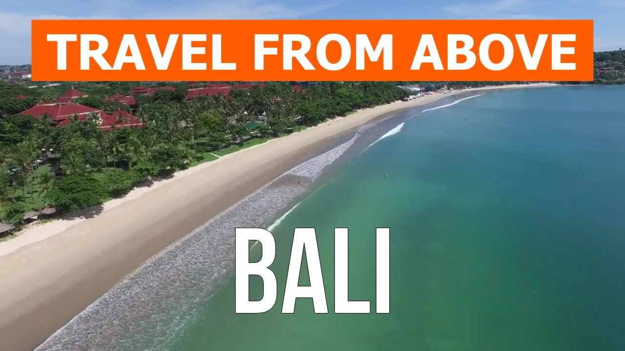 Bali from drone | Aerial 4k video footage | Indonesia, Bali island from above