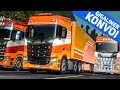 ETS 2: Konvoi GIGALINER #1: Dengan 300 truk Gigaliner melintasi Skandinavia! | Simulator Truk Euro 2