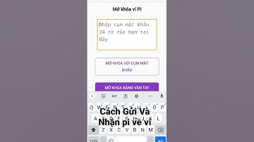 Cách Gửi Pi Và Nhận Pi Về Ví #pinetwork #pibrowser