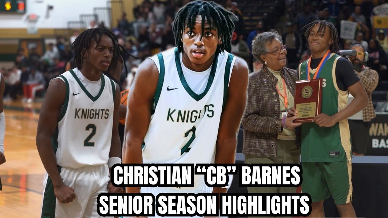 SOUTH CAROLINA STATE COMMIT Christian Barnes Senior Season Highlights ...