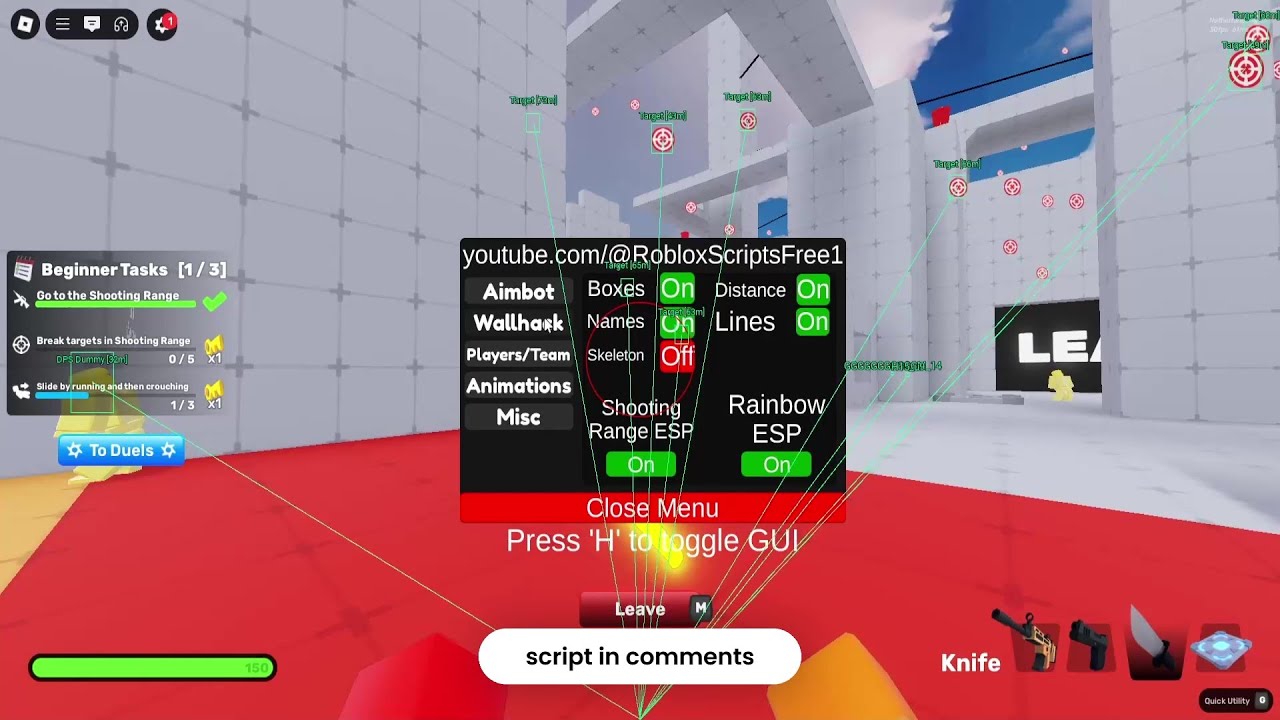Universal Rivals Roblox Script BEST Roblox Script - Roblox Rivals Script & Universal Aimbot Script ...