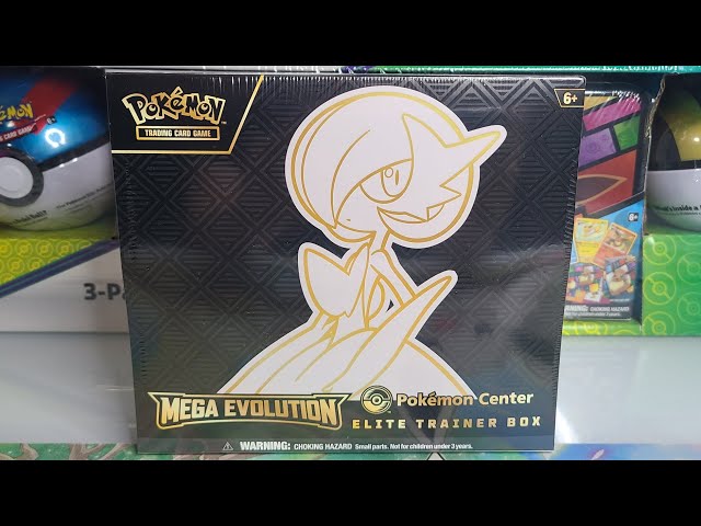 Mega Evolution Pokmon Center Elite Trainer Box Opening (Gardevoir) -  YouTube