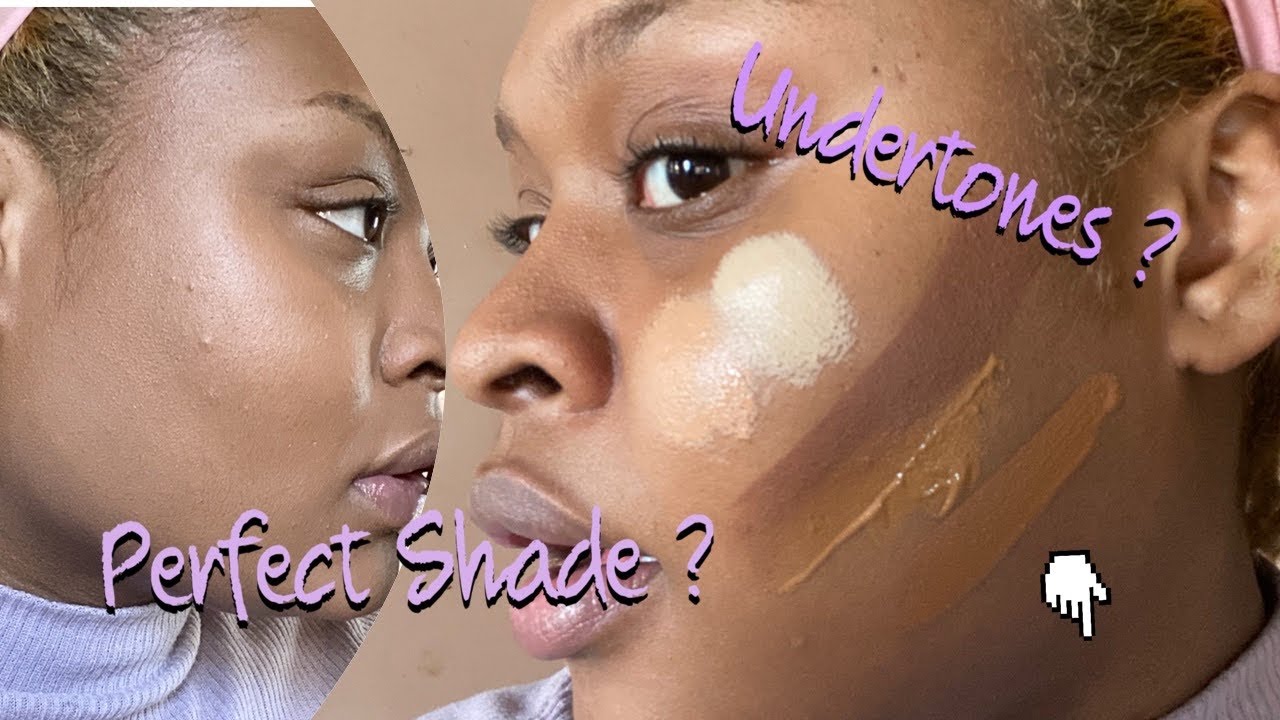 How To Find The Perfect Foundation Shade Tips And Tricks Youtube