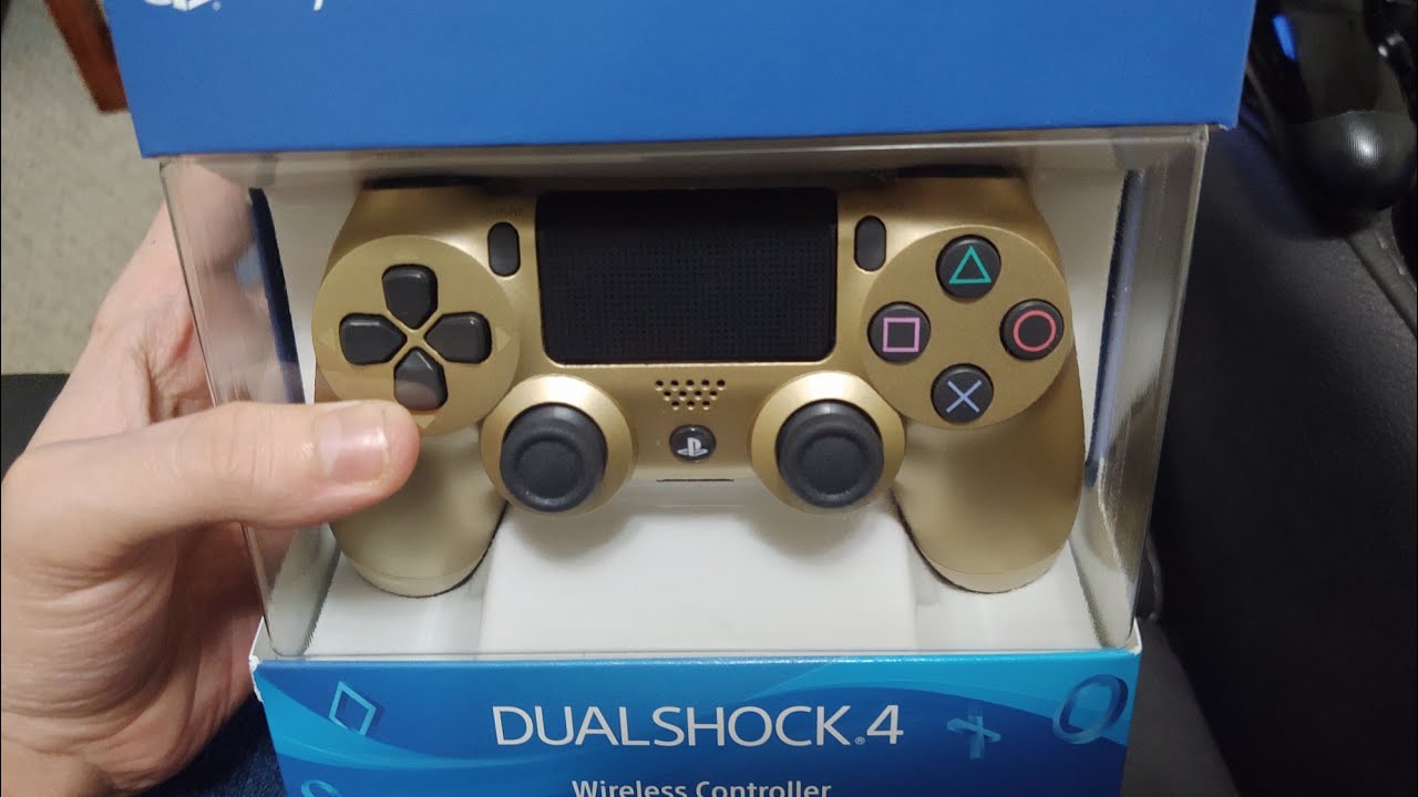 Buy DUALSHOCK®4 Wireless PS4™ Controller: Gold