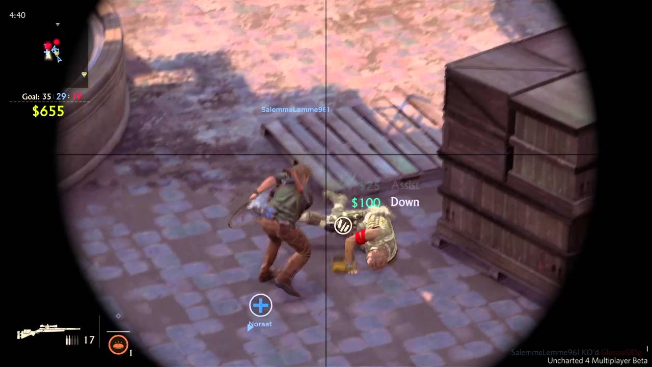 Uncharted™4 Multiplayer Sniping rampage