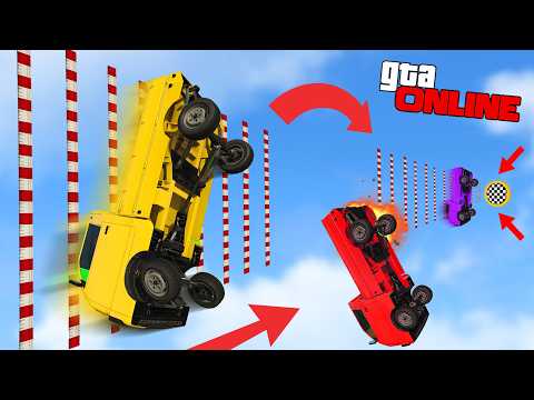 99% ไปไม่ถึงเส้นชัย! ด่านเด้งลอยฟ้า(รถอย่างปั่น?) (GTA 5 Online)