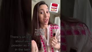 Do NOT use Alum Powder in the Bath!
