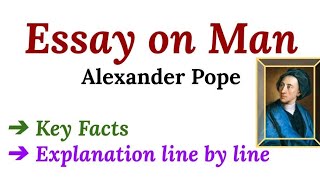 An Essay on Man by Alexander Pope in Hindi/  Epistle 2 summary/ Explanation