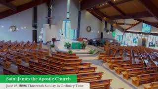 LIvestream at Saint James the Apostle Church