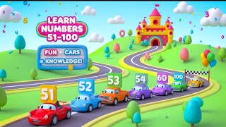 Numbers 51 to 100 | Fun Learning for ChildrenKids Learn Counting