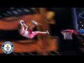 Longest dunk from a trampoline contest - Guinness World Records