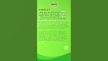 #SOA-C02 AWS Certified SysOps Administrator Associate Sample Exam Question #shorts