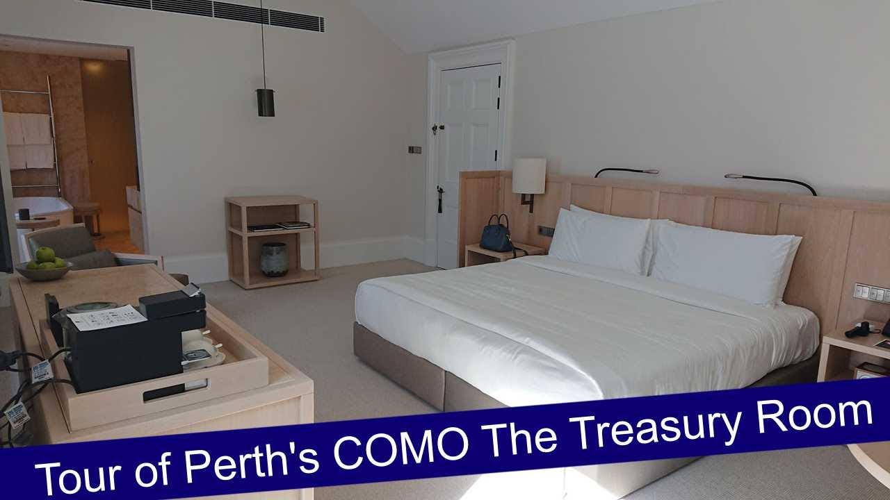 Tour of Perth's luxury COMO The Treasury - Guest Room (City) - 23 January 2020