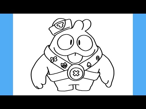 HOW TO DRAW  SQUEAK BRAWL STARS