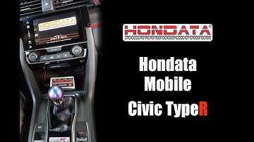 Civic Type R Hondata Mobile Entertainment System Install