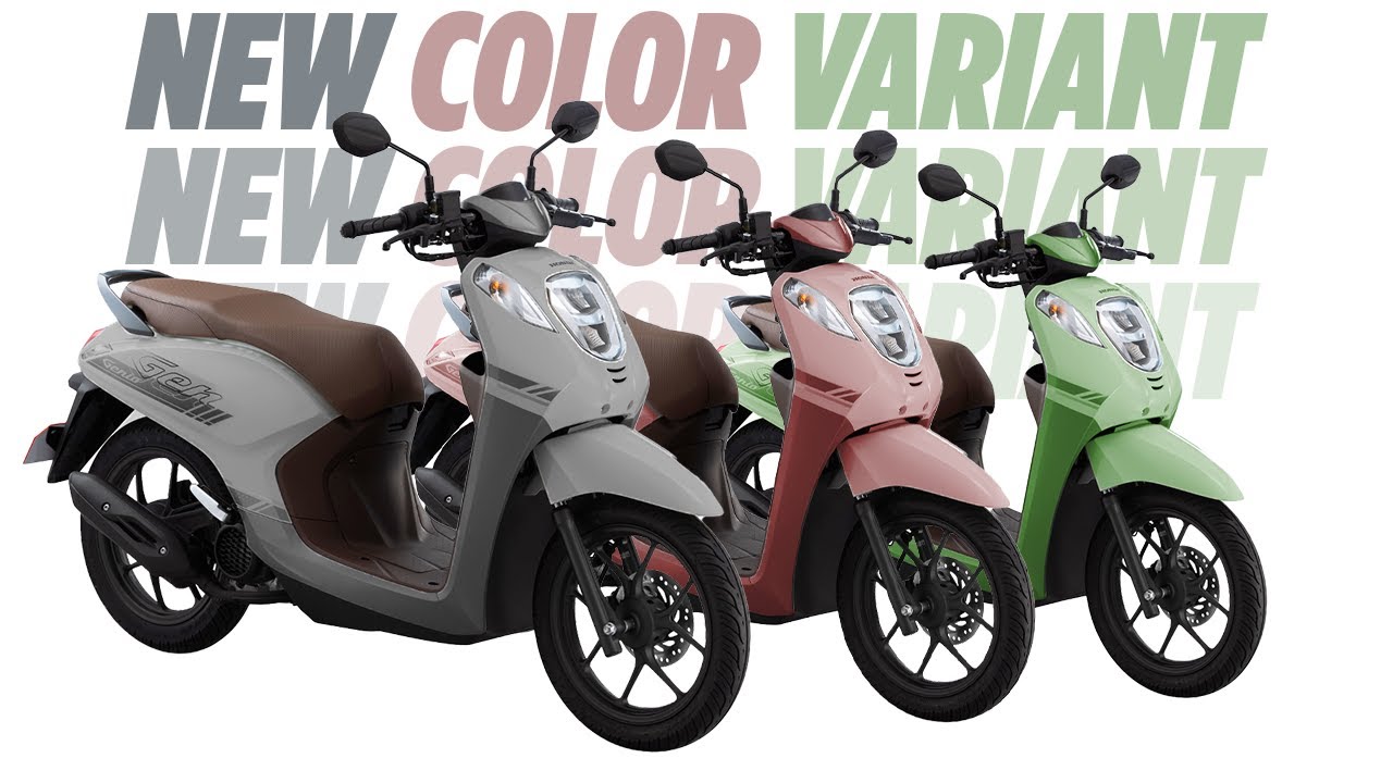 Honda Genio New Colors 2025