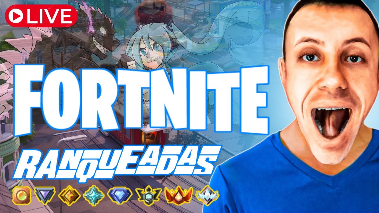 LIVE  JOGANDO FORTNITE TIRANDO X1 COM INSCRITOS E RANQUEADAS COM CHAT  !VIP !COMANDOS !ID  !PIX