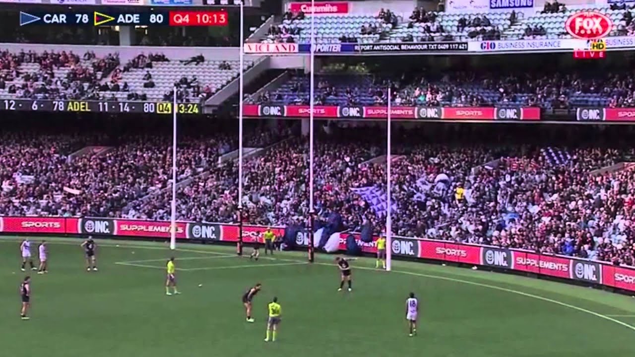 A Tragedy Averted The Carlton Game