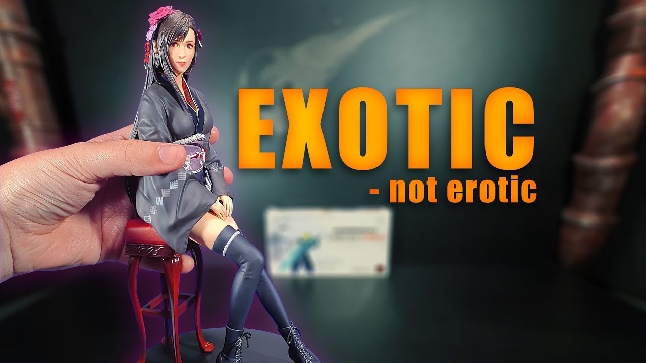Tifa Exotic Dress Static Arts Unboxing | FF7 - YouTube