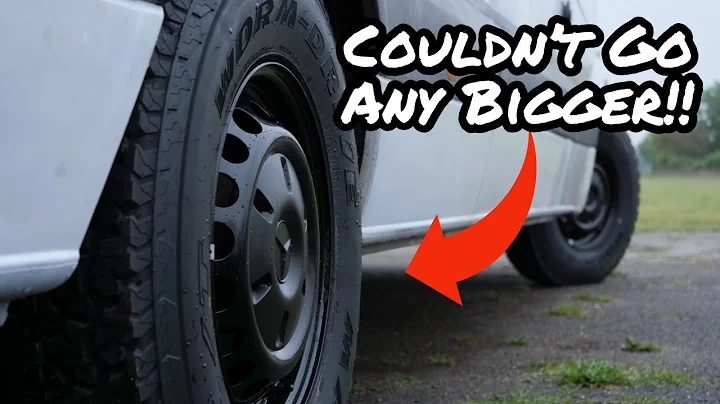 The Biggest Tyres You Can Fit On a Sprinter Van!