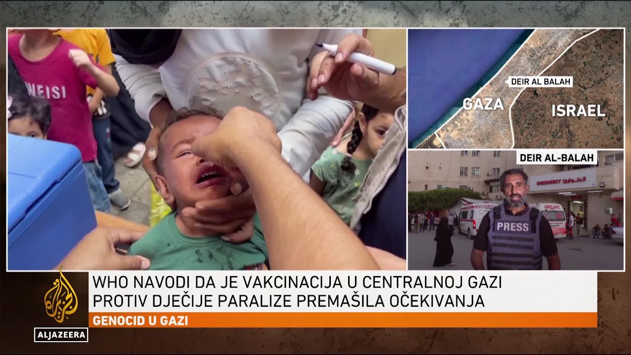 إسرائيل تشن هجمات حتى خلال حملات التطعيم في قطاع غزة