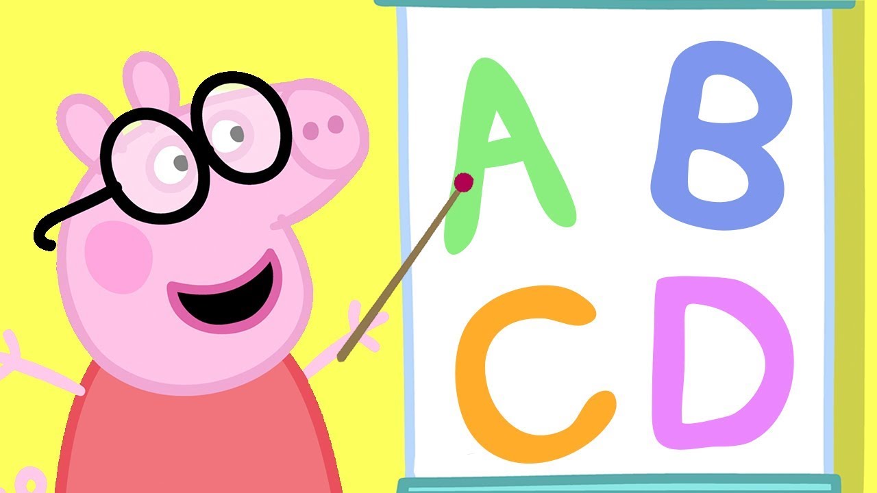 Learn the Alphabet with Peppa Pig