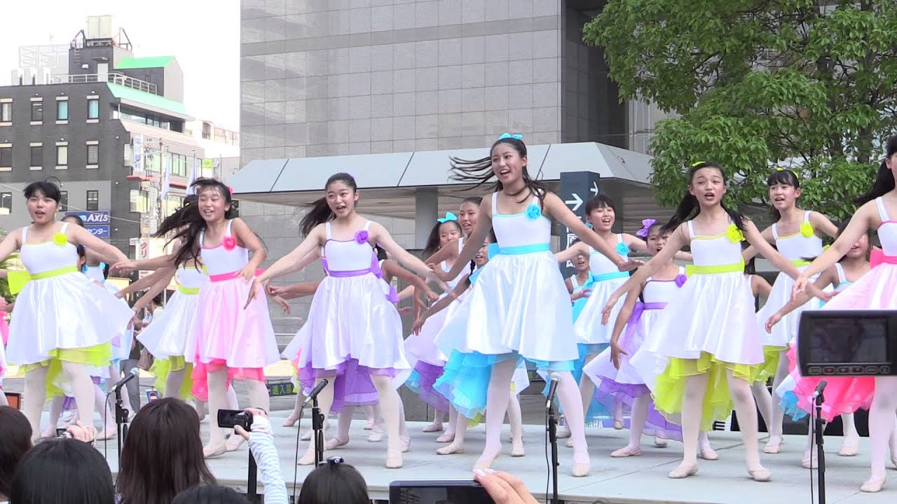 堺少女歌劇団 堺東夏まつり 15 8 1 Youtube