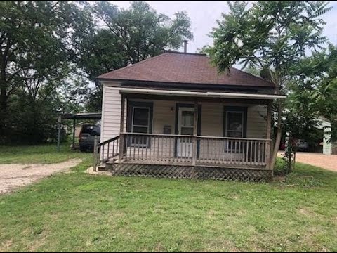 221 E Summit, Augusta, KS home video tour