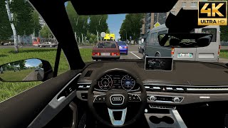 Audi Q7 2016 - City Car Driving - Logitech G29 - 4K screenshot 5