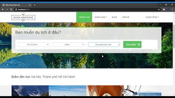 [LARAVEL] Demo website đặt phòng khách sạn - Đồ án CNTT