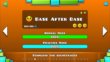 Geometry Dash - Base After Base - 100% - 3 Coins