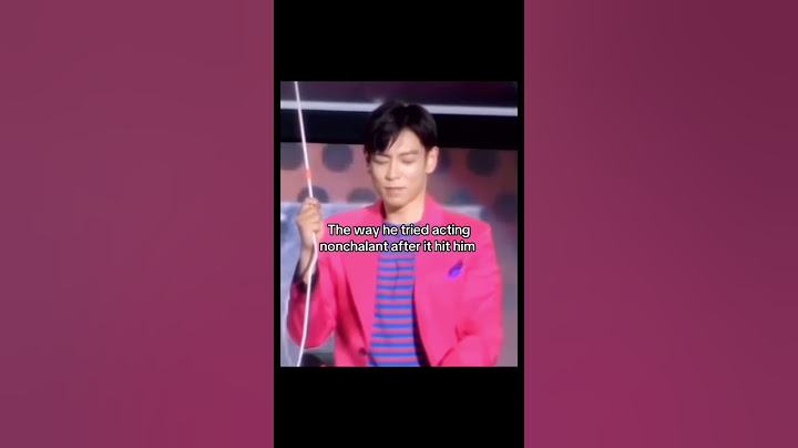 Help the way he fell(this is a joke) #top #kpop #bigbang #choiseunghyun #sad