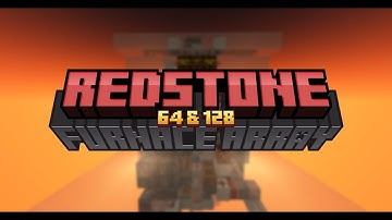 Best Redstone furnace array 64-128 | items or full shulker EN/FR minecraft 1.18/1.19/1.20