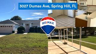 3027 Dumas Ave, Spring Hill, FL 34609 (New Listing in Spring Hill)