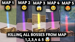 KILLING All BOSSES From MAP 1,2,3,4 & 5 🤯 МЕТРО РОЯЛЬ Chapter 16