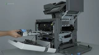CX725 Series—Replacing the transfer module and ITM reset