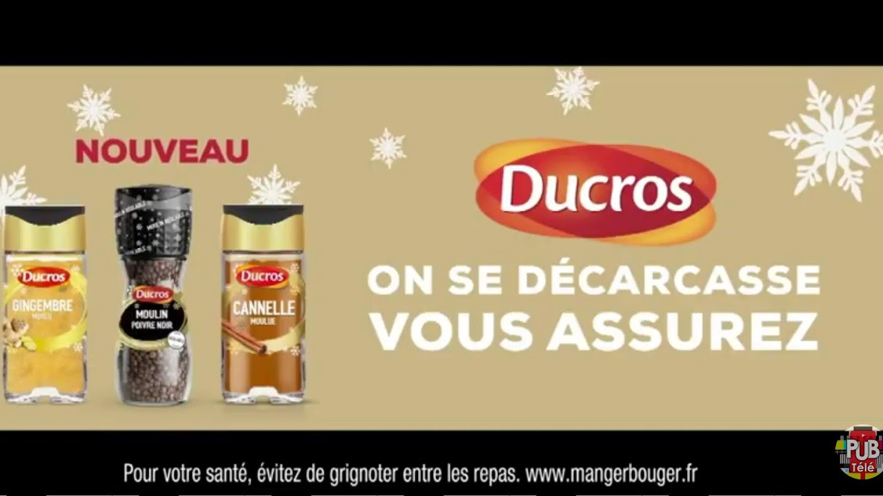 Musique pub Ducros – Noël "on se décarcasse vous assurez" juillet 2021