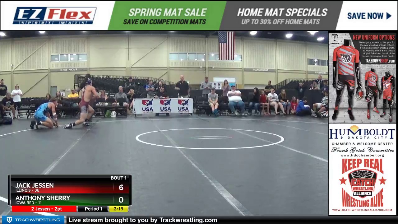 182 Jack Jessen Illinois vs Anthony Sherry Iowa Red 8451152104 YouTube