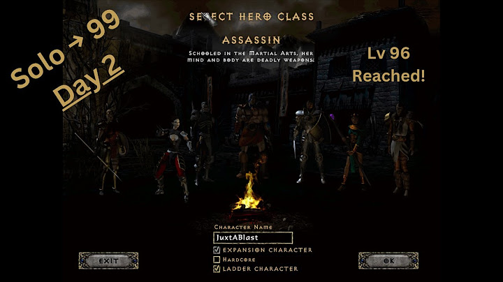 PD2 S11 - Mind Blast Assassin Solo to 99 (Day 2)