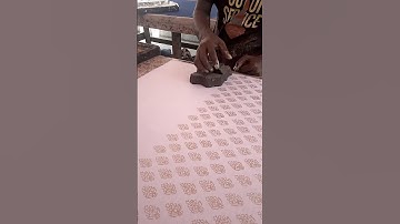 Block Printing for Beginners Design Fabric Easily