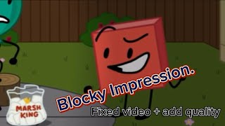 BFB Character Of The Month: Ballony (but if ​⁠@cademalane hired me for Blocky.)