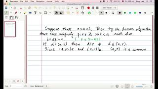 Number Theory 2: The Division Algorithm 1/2